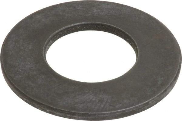 Gardner Spring - 0.4803" ID, Grade 50 CrV Chrome Vanadium Steel, Belleville Disc Spring - 63/64" OD, 0.0807" High, 0.0591" Thick - USA Tool & Supply