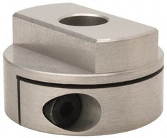 Lovejoy - 3/8" Max Bore Diam, Flexible Oldham Coupling - 1.26" OD, 1.772" OAL, Aluminum Hub with Polyacetal Insert, Order 2 Hubs with Same OD & 1 Insert for Complete Coupling - USA Tool & Supply