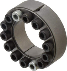 Climax Metal Products - M6 Thread, 1-1/2" Bore Diam, 2.559" OD, Shaft Locking Device - 14 Screws, 12,486 Lb Axial Load, 2.559" OAW, 0.669" Thrust Ring Width, 780 Ft/Lb Max Torque - USA Tool & Supply