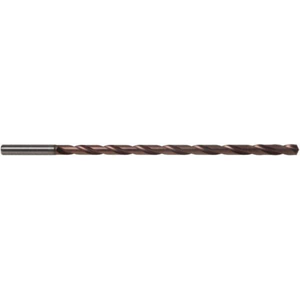 Kennametal - 27/64" 135° 2-Flute Solid Carbide Extra Length Drill Bit - USA Tool & Supply
