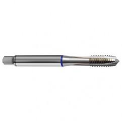 M2.5x0.45 6H 3-Flute PM Cobalt Blue Ring Spiral Point Plug Tap-Bright - USA Tool & Supply