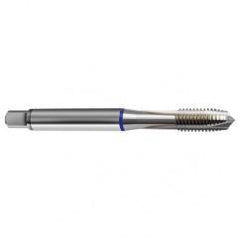 M2.5x0.45 6H 3-Flute PM Cobalt Blue Ring Spiral Point Plug Tap-Bright - USA Tool & Supply