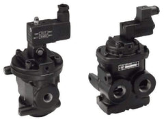 Norgren - 1.4 CV Rate, 3/8" NPT Inlet 1/4 Basic Valves - 3/8" NPT Inlet, Poppet Valve, Solenoid Actuator - USA Tool & Supply