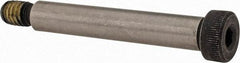 Value Collection - 3/8" Shoulder Diam x 2-1/4" Shoulder Length, 5/16-18 UNC, Hex Socket Shoulder Screw - 4140 Alloy Steel with Nylon Locking Patch, 1/4" Head Height x 9/16" Head Diam - USA Tool & Supply