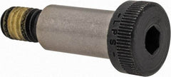 Value Collection - 1/2" Shoulder Diam x 1" Shoulder Length, 3/8-16 UNC, Hex Socket Shoulder Screw - 4140 Alloy Steel with Nylon Locking Patch, 5/16" Head Height x 3/4" Head Diam - USA Tool & Supply