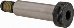Value Collection - 1/2" Shoulder Diam x 1-1/2" Shoulder Length, 3/8-16 UNC, Hex Socket Shoulder Screw - 4140 Alloy Steel with Nylon Locking Patch, 5/16" Head Height x 3/4" Head Diam - USA Tool & Supply