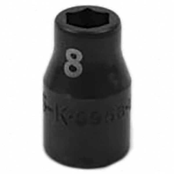 SK - Impact Socket - 3/8"DR 8MM IMPACT SOCKET - USA Tool & Supply