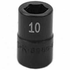 SK - Impact Socket - 3/8"DR 10MM IMPACT SOCKET - USA Tool & Supply