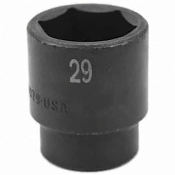 SK - Impact Socket - 1/2"DR 29MM IMPACT SOCKET - USA Tool & Supply