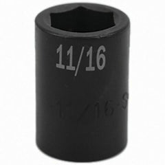 SK - Impact Socket - 1/2"DR 11/16" IMPACT SOCKET - USA Tool & Supply