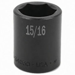 SK - Impact Socket - 1/2"DR 15/16" IMPACT SOCKET - USA Tool & Supply
