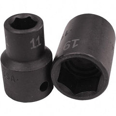 SK - Impact Socket - 1/2"DR 1-1/8" IMPACT SOCKET - USA Tool & Supply