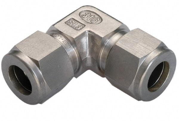 Ham-Let - 5/8" OD, Grade 316Stainless Steel Union Elbow - Comp x Comp Ends - USA Tool & Supply