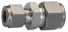 Ham-Let - 5/8 x 1/2" OD, Grade 316Stainless Steel Union - Comp x Comp Ends - USA Tool & Supply