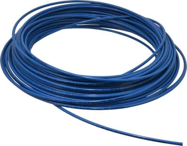 Coilhose Pneumatics - 3/32" ID x 5/32" OD, 0.32" Wall Thickness, 100' Long, Nylon 11 Tube - Blue, 150 Max psi - USA Tool & Supply