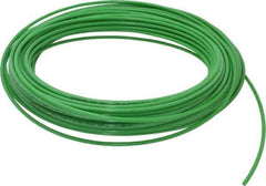 Coilhose Pneumatics - 3/32" ID x 5/32" OD, 0.32" Wall Thickness, 100' Long, Nylon 11 Tube - Green, 150 Max psi - USA Tool & Supply