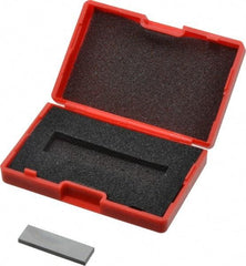 SPI - 0.1002" Rectangular Steel Gage Block - Accuracy Grade AS-1, Includes NIST Traceability Certification - USA Tool & Supply