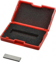 SPI - 0.1003" Rectangular Steel Gage Block - Accuracy Grade AS-1, Includes NIST Traceability Certification - USA Tool & Supply