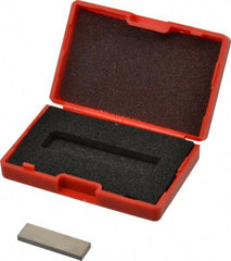 SPI - 0.106" Rectangular Steel Gage Block - Accuracy Grade AS-1, Includes NIST Traceability Certification - USA Tool & Supply