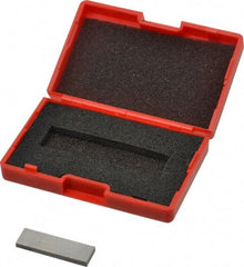 SPI - 0.108" Rectangular Steel Gage Block - Accuracy Grade AS-1, Includes NIST Traceability Certification - USA Tool & Supply