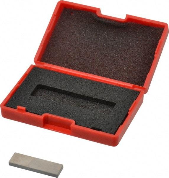 SPI - 0.109" Rectangular Steel Gage Block - Accuracy Grade AS-1, Includes NIST Traceability Certification - USA Tool & Supply