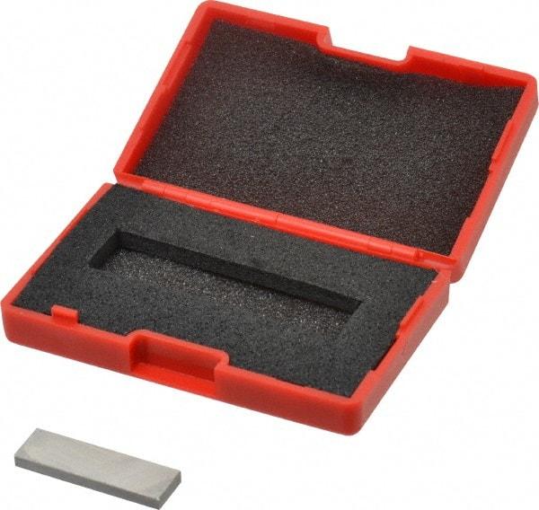 SPI - 0.115" Rectangular Steel Gage Block - Accuracy Grade AS-1, Includes NIST Traceability Certification - USA Tool & Supply