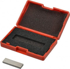 SPI - 0.121" Rectangular Steel Gage Block - Accuracy Grade AS-1, Includes NIST Traceability Certification - USA Tool & Supply