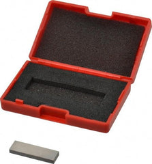 SPI - 0.126" Rectangular Steel Gage Block - Accuracy Grade AS-1, Includes NIST Traceability Certification - USA Tool & Supply