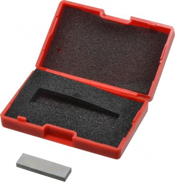 SPI - 0.133" Rectangular Steel Gage Block - Accuracy Grade AS-1, Includes NIST Traceability Certification - USA Tool & Supply