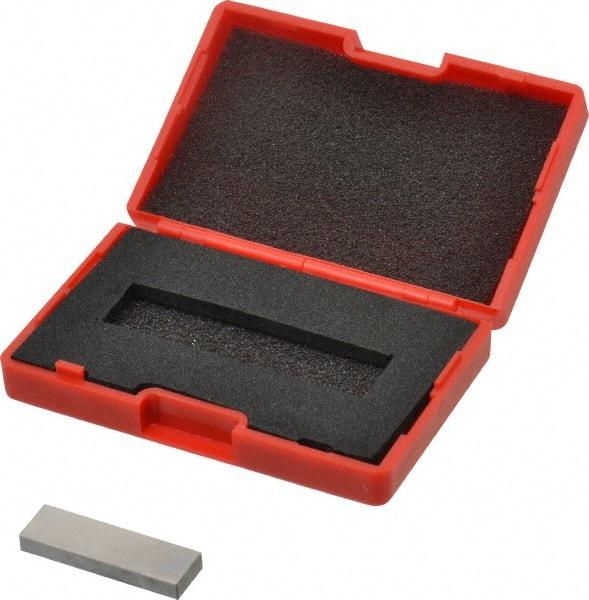 SPI - 0.144" Rectangular Steel Gage Block - Accuracy Grade AS-1, Includes NIST Traceability Certification - USA Tool & Supply