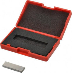 SPI - 0.144" Rectangular Steel Gage Block - Accuracy Grade AS-1, Includes NIST Traceability Certification - USA Tool & Supply