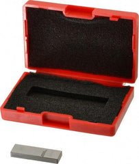 SPI - 0.145" Rectangular Steel Gage Block - Accuracy Grade AS-1, Includes NIST Traceability Certification - USA Tool & Supply