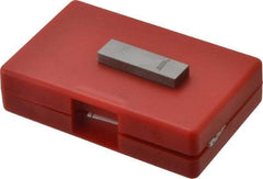 SPI - 0.15" Rectangular Steel Gage Block - Accuracy Grade AS-1, Includes NIST Traceability Certification - USA Tool & Supply