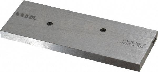 SPI - 1-5/16 to 1-3/4" Adjustable Parallel - 4-3/16" Long x 9/32" Thick - USA Tool & Supply