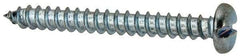 Value Collection - #12 Pan Head Slotted Sheet Metal Screw - Steel, 2" Length Under Head, Grade 2 - USA Tool & Supply