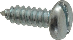 Value Collection - #14 Pan Head Slotted Sheet Metal Screw - Steel, 3/4" Length Under Head, Grade 2 - USA Tool & Supply
