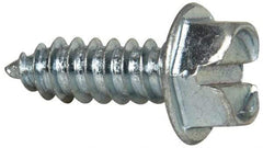 Value Collection - #14 Hex Washer Head Slotted Sheet Metal Screw - Steel, 3/4" Length Under Head, Grade 2 - USA Tool & Supply