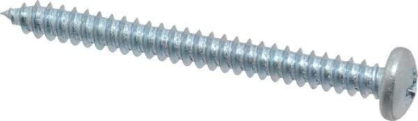 Value Collection - #8 Pan Head Phillips Sheet Metal Screw - Steel, 1-3/4" Length Under Head, Grade 2 - USA Tool & Supply