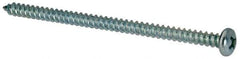 Value Collection - #8 Pan Head Phillips Sheet Metal Screw - Steel, 3" Length Under Head, Grade 2 - USA Tool & Supply