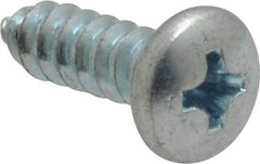 Value Collection - #10 Pan Head Phillips Sheet Metal Screw - Steel, 5/8" Length Under Head, Grade 2 - USA Tool & Supply
