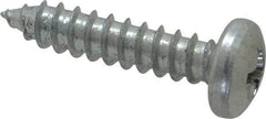 Value Collection - #10 Pan Head Phillips Sheet Metal Screw - Steel, 7/8" Length Under Head, Grade 2 - USA Tool & Supply