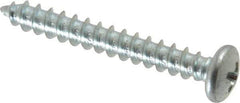 Value Collection - #10 Pan Head Phillips Sheet Metal Screw - Steel, 1-1/2" Length Under Head, Grade 2 - USA Tool & Supply