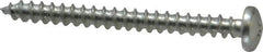 Value Collection - #10 Pan Head Phillips Sheet Metal Screw - Steel, 2" Length Under Head, Grade 2 - USA Tool & Supply