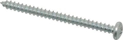 Value Collection - #10 Pan Head Phillips Sheet Metal Screw - Steel, 2-1/2" Length Under Head, Grade 2 - USA Tool & Supply