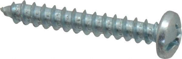 Value Collection - #12 Pan Head Phillips Sheet Metal Screw - Steel, 1-1/2" Length Under Head, Grade 2 - USA Tool & Supply