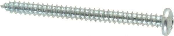 Value Collection - #12 Pan Head Phillips Sheet Metal Screw - Steel, 2-1/2" Length Under Head, Grade 2 - USA Tool & Supply