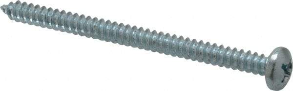 Value Collection - #12 Pan Head Phillips Sheet Metal Screw - Steel, 3" Length Under Head, Grade 2 - USA Tool & Supply