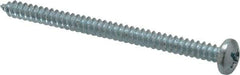 Value Collection - #12 Pan Head Phillips Sheet Metal Screw - Steel, 3" Length Under Head, Grade 2 - USA Tool & Supply
