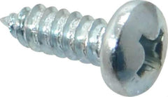 Value Collection - #14 Pan Head Phillips Sheet Metal Screw - Steel, 3/4" Length Under Head, Grade 2 - USA Tool & Supply
