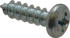 Value Collection - #14 Pan Head Phillips Sheet Metal Screw - Steel, 7/8" Length Under Head, Grade 2 - USA Tool & Supply